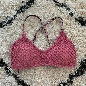 Xhilaration Crochet Bikini Top